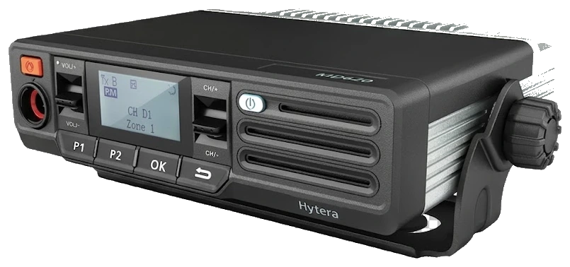 Rádio comunicador móvel Hytera MD620 para instalação veicular ou fixa
